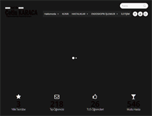 Tablet Screenshot of cetinkaraca.com
